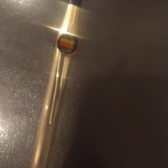 Vintage 1980‎ Cross 10 k gold filled pen with apple  logo - Picture 5 of 8
